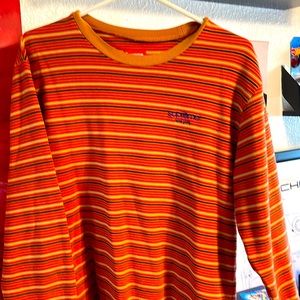 Large men’s Supreme New York long sleeve shirt.